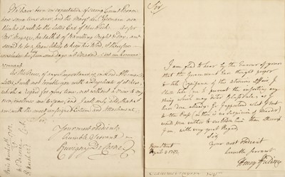 Lot 319 - Amyand (Claudius, 1718-1774), Archive of approximately 300 Autograph Letters Signed from