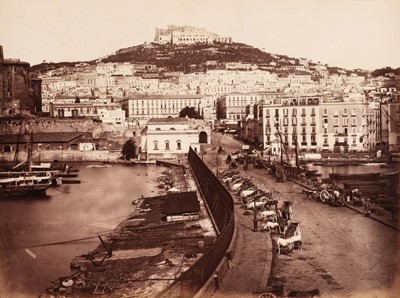 Lot 116 - Italy. A pair of photograph albums of Italian views and architecture, c. 1880s