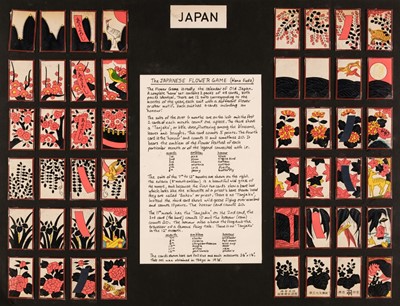 Lot 535 - Japanese playing cards. Hana Fuda, Kyoto: Nihon Karuta Seizō Co.[?], circa 1975, & 37 others