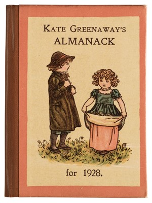 Lot 622 - Greenaway (Kate). Almanack for 1928, published by Frederick Warne & Co. Ltd, [1927]