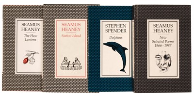 Lot 843 - Heaney (Seamus). Station Island, 1st edition, signed, London: Faber and Faber, 1984