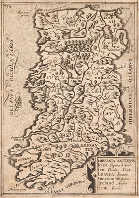 Lot 115 - Ireland. Camden (William), Hibernia Antiqua, circa 1600