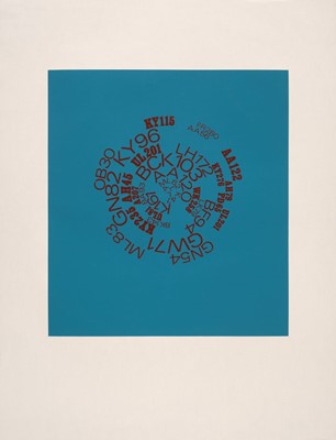 Lot 388 - Hamilton Finlay (Ian, 1925-2006). Sea Poppy I, 1966