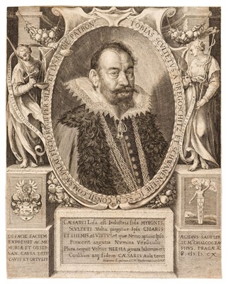 Lot 39 - Sadeler (Aegidius, 1570-1629). Portrait of Tobias Scultetus, 1610..., and others