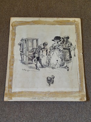 Lot 556 - Dudley (Ambrose, 1867-1951). School, ink and wash on board