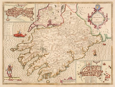 Lot 118 - Ireland. Speed (John), The Province of Munster, circa 1676