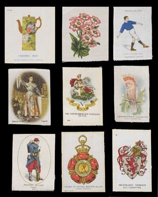 Lot 476 - Cigarette Silks. A large collection of cigarette advertising silks, early 20th century