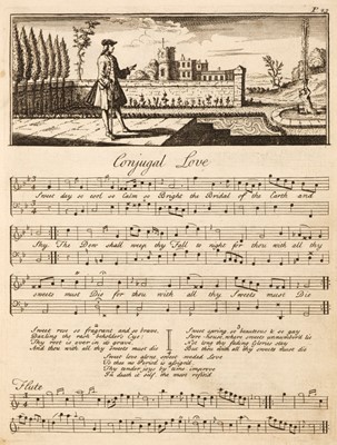 Lot 350 - Roberts (Henry). [Calliope, or, English harmony...], c.1745