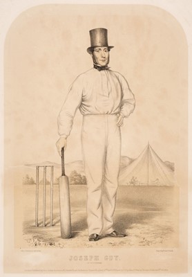 Lot 183 - Cricket. Anderson (John C.), Joseph Guy of Nottingham, 1853