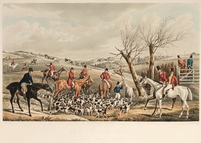 Lot 166 - Alken (Henry). Set of Four Fox Hunting prints, circa 1825
