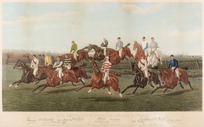 Lot 202 - Hester (Edward Gilbert). Our Gentlemen Steeple Chase Riders, McQueen & Sons, 1885