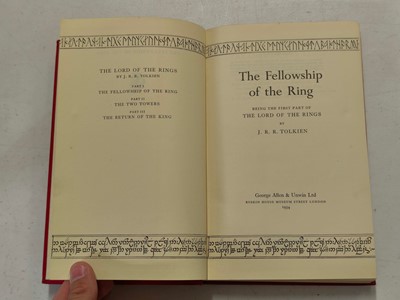 Lot 909 - Tolkien (J. R. R.). The Fellowship of the Ring, 1st edition, 1954