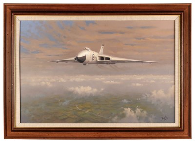 Lot 289 - Lea (Geoffrey E, 1938-). "Great White Bird", oil on canvas