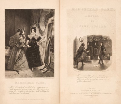 Lot 448 - Austen (Jane).  Sense and Sensibility: A Novel, 1st illustrated edition, 1833