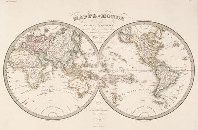 Lot 30 - Lapie (Pierre). Atlas Universel de Geographie Ancienne et Moderne, Paris, 1838