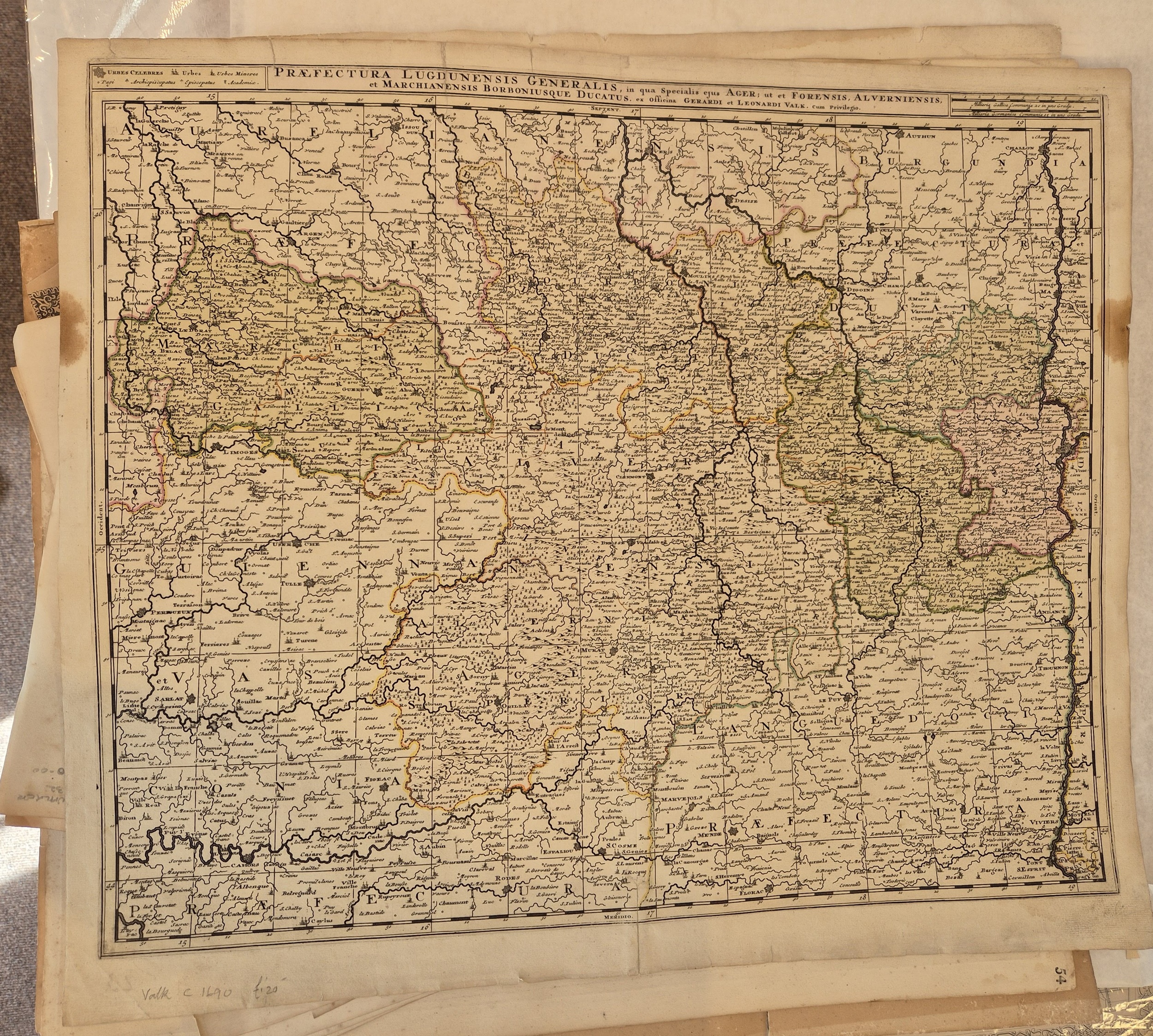 Lot 101 - Foreign Maps. A collection of approximately