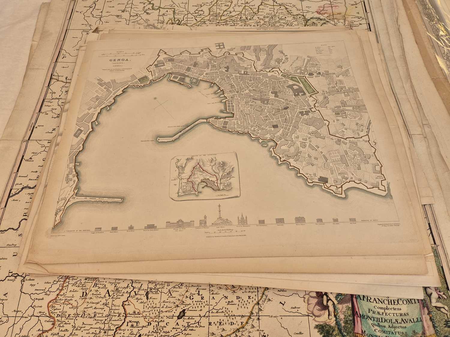 Lot 101 - Foreign Maps. A collection of approximately