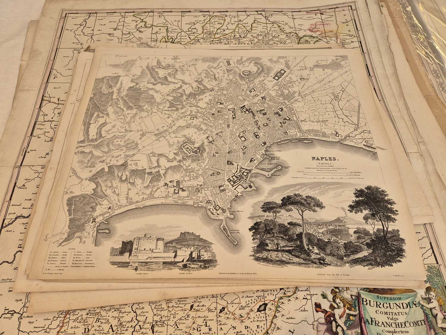 Lot 101 - Foreign Maps. A collection of approximately