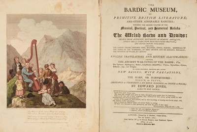 Lot 339 - Jones (Edward). The Bardic Museum of Primitive British Literature..., 1802