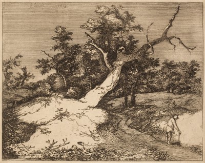 Lot 320 - Crome (John, 1768-1821). Road by a Stricken Oak, 1813