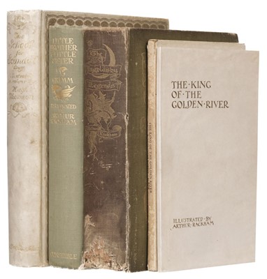 Lot 675 - Rackham (Arthur, illustrator). The King of the Golden River, signed limited edition, 1932