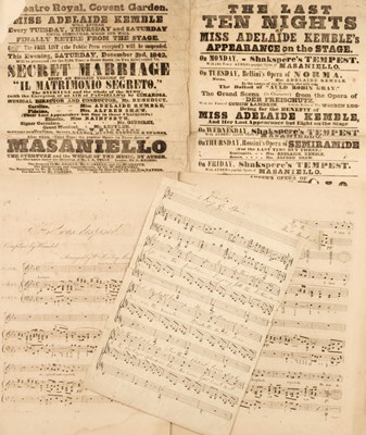 Lot 347 - Mrs. Alfred Shaw (née Mary Postans). An archive of printed and engraved music