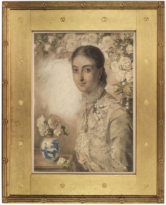 Lot 207 - 1876 Sandys (Frederick, 1832-1904). Portrait of Mrs Herbert Jary, 1876