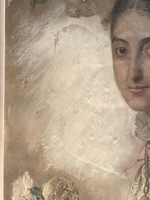 Lot 207 - 1876 Sandys (Frederick, 1832-1904). Portrait of Mrs Herbert Jary, 1876