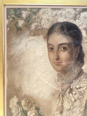 Lot 207 - 1876 Sandys (Frederick, 1832-1904). Portrait of Mrs Herbert Jary, 1876