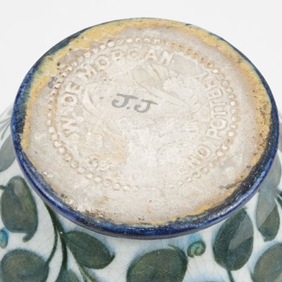 Lot 444 - De Morgan (William, 1839-1917). An early Fulham period Persian ovoid pottery vase