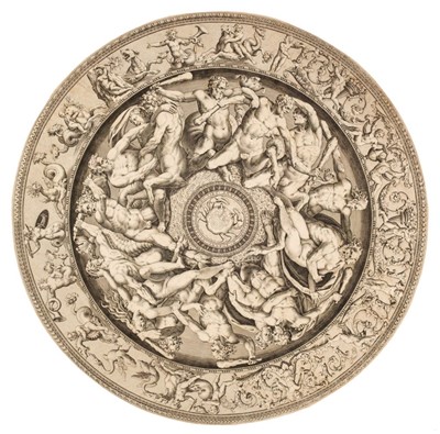 Lot 40 - Thomassin (Philippe, 1562-1622). Battle of the Lapiths, after Bernadino Passeri,  1617-1619