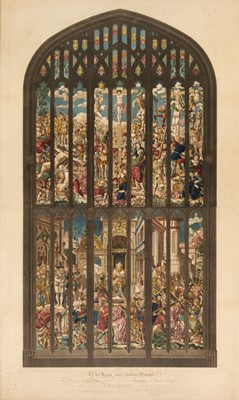 Lot 319 - Baldrey (Joshua Kirby, 1754-1828). East Window of King's College Chapel, Cambridge, 1809