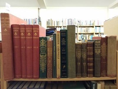 Lot 421 - Natural History. A large collection of late 19th century & modern natural history reference