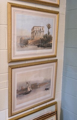 Lot 231 - Roberts (David). Three lithographs of Views in Egypt, circa 1846