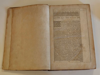 Lot 264 - Thucydides. Eight Bookes of the Peloponnesian Warre, 1634