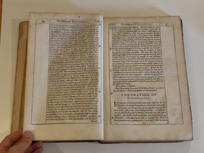 Lot 264 - Thucydides. Eight Bookes of the Peloponnesian Warre, 1634