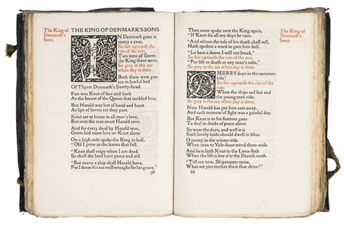 Lot 862 - Kelmscott Press.