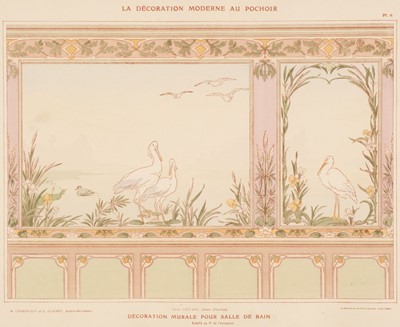 Lot 374 - Charayron (A., Léon Durand). La décoration moderne au pochoir, Dourdan: Thezard, circa 1910