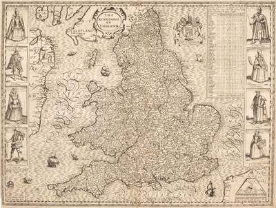 Lot 131 - England & Wales. Speed (John), The Kingdome of England, 1st edition [1611]