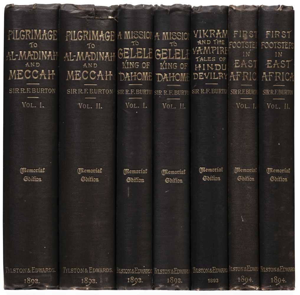 Lot 4 - Burton (Richard F.) Memorial Edition of Works, 7 volumes, 1893-4