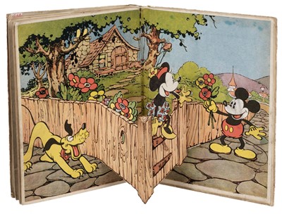 Lot 609 - Disney (Walt). The "Pop-up" Minnie Mouse, New York: Blue Ribbon Books, Inc, 1933
