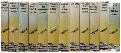 Lot 850 - Johns (W. E.). Biggles Flies South, London: Oxford University Press, 1941