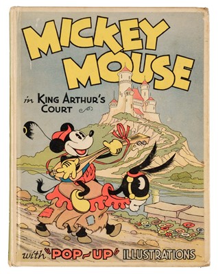 Lot 608 - Disney (Walt). Mickey Mouse in King Arthur's Court, New York: Blue Ribbon Books, Inc, 1933