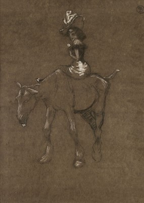 Lot 235 - Shaw (John Byam, 1872-1919). Woman on a Horse