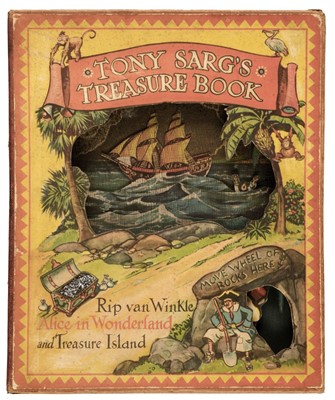 Lot 10 - Pop-Up Book. Tony Sarg's Treasure Book, New York: B.F. Jay, 1942