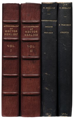 Lot 372 - Berlioz (Hector). Autobiography of Hector Berlioz, 1884, & 2 others