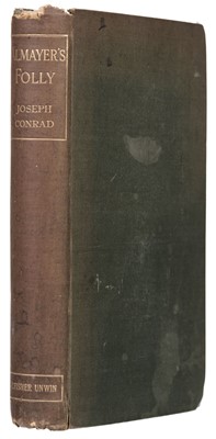 Lot 800 - Conrad (Joseph, 1857-1924). Almayer's Folly. A Story of an Eastern River, 1st edition