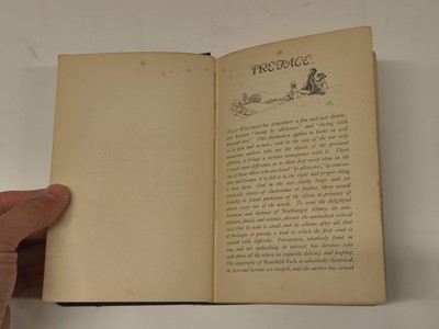 Lot 584 - Austen (Jane). Pride and Prejudice, 1st Peacock edition, 1894