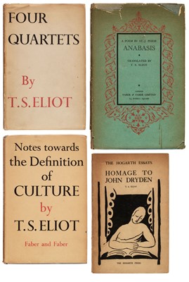 Lot 815 - Eliot (T. S.). Four Quartets, 1st edition, 1944