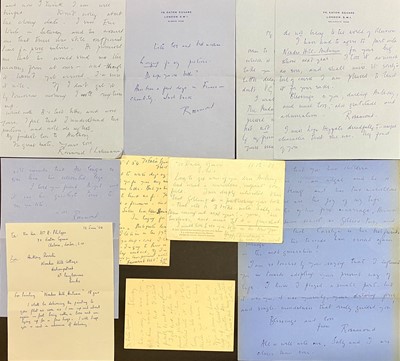 Lot 778 - Lehmann (Rosamond, 1901-1990). A group of 7 Autograph Letters Signed and 3 Postcards Signed